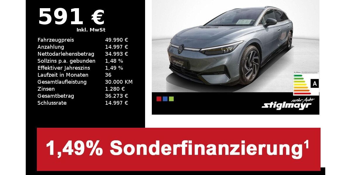 VW ID.7 20.194 km 49.990 &euro; Pfaffenhofen/Ilm 85276