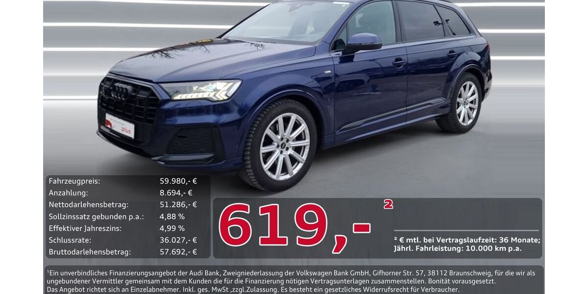 Audi Q7 74.354 km 57.890 &euro; Ingolstadt 85057