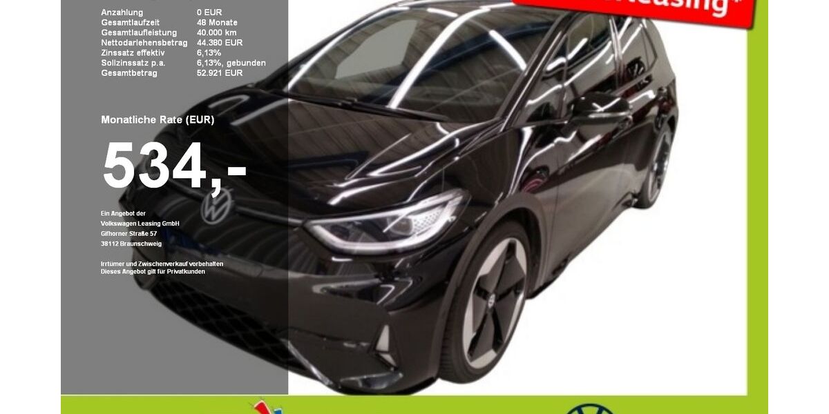 VW ID.3 10.000 km 44.370 &euro; Mainburg 84048