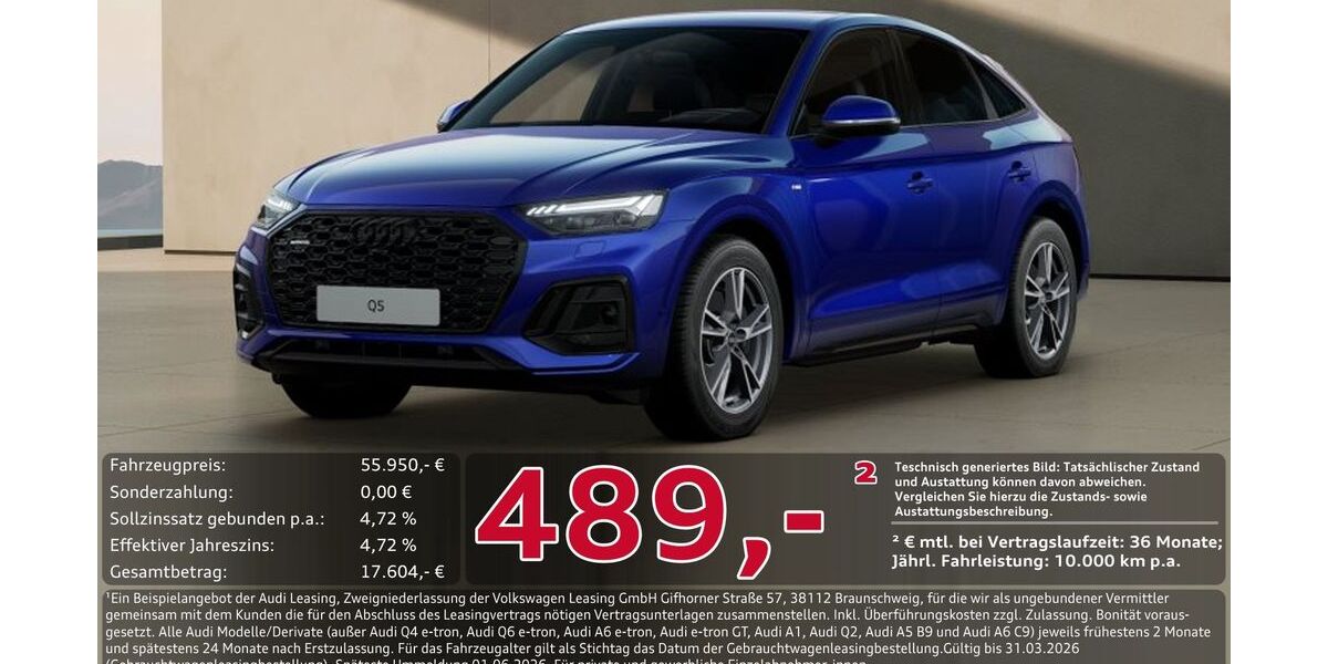 Audi Q5 29.122 km 55.950 &euro; Ingolstadt 85057