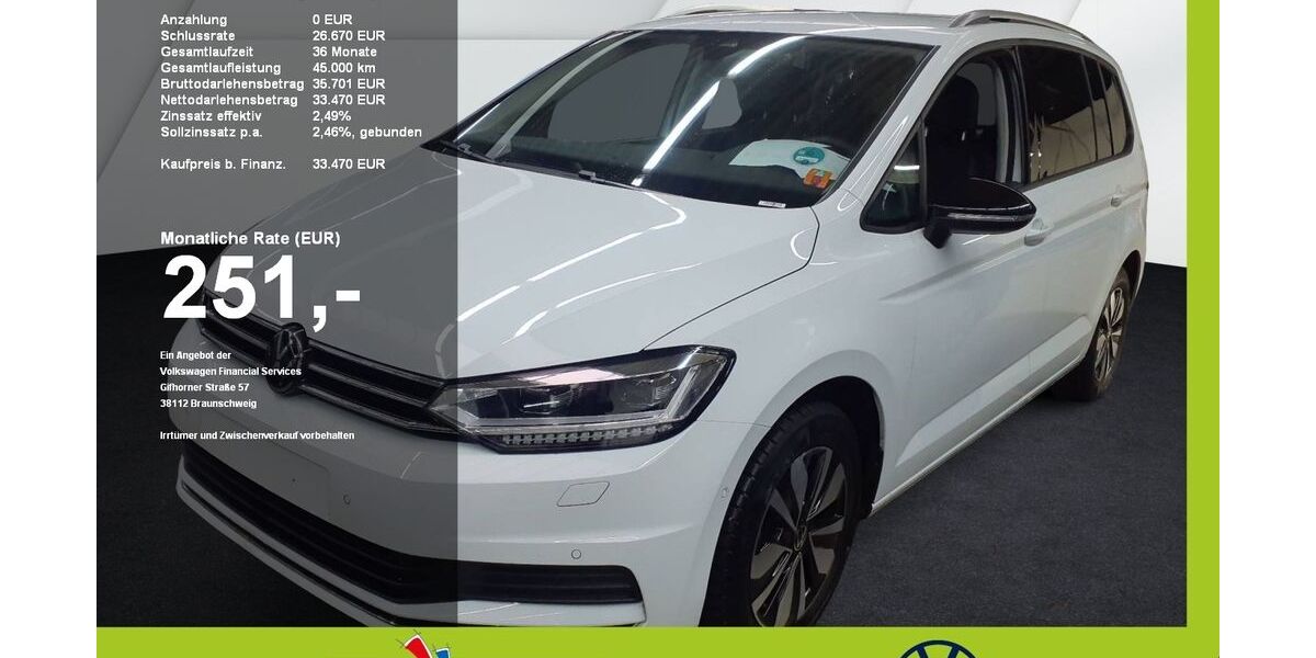 VW Touran 20.000 km 32.750 &euro; Mainburg 84048