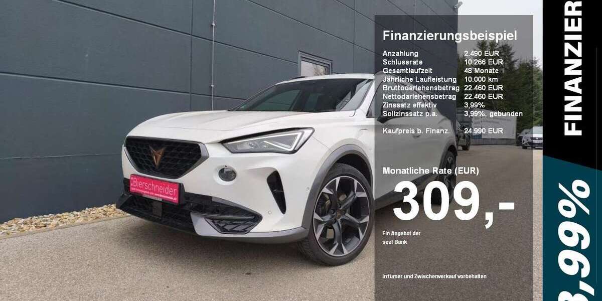 Cupra Formentor 71.850 km 24.990 &euro; Riedenburg 93339