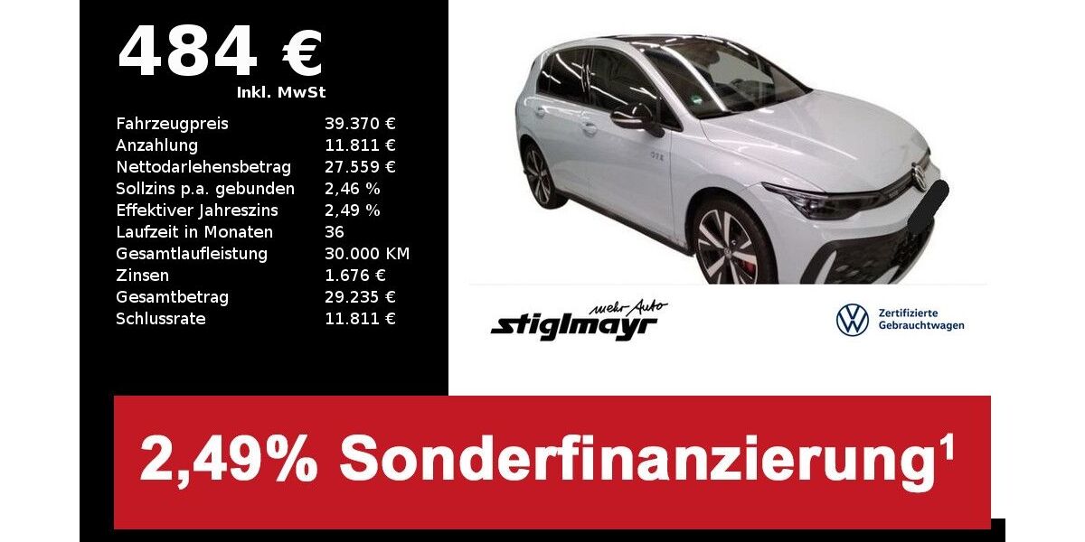 VW Golf 12.134 km 38.440 &euro; Pfaffenhofen/Ilm 85276