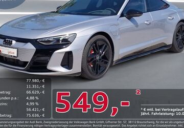 Audi RS e-tron GT 21.296 km 74.850 &euro; Ingolstadt 85057