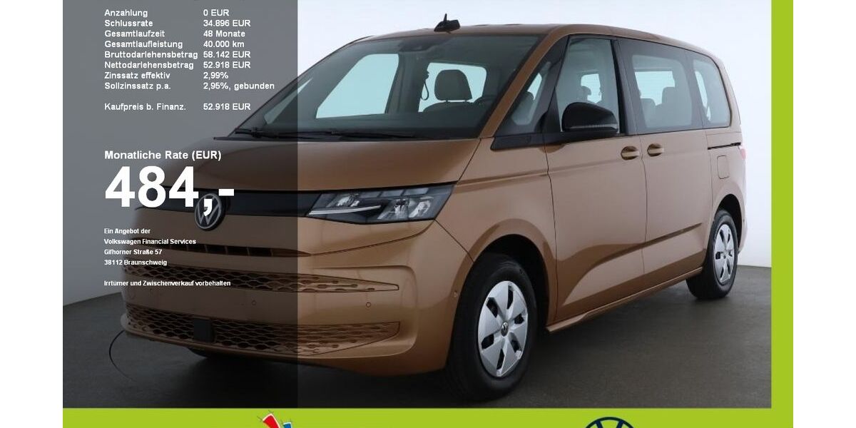 VW T7 Multivan 19.727 km 51.760 &euro; Mainburg 84048