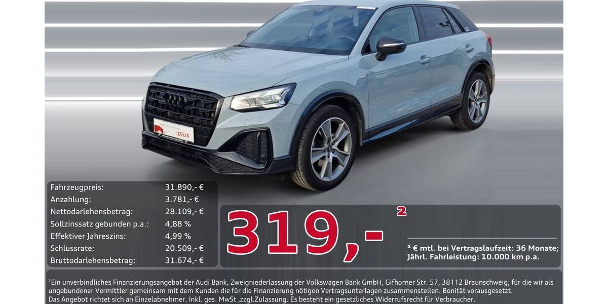 Audi Q2 31.964 km 31.490 &euro; Ingolstadt 85057