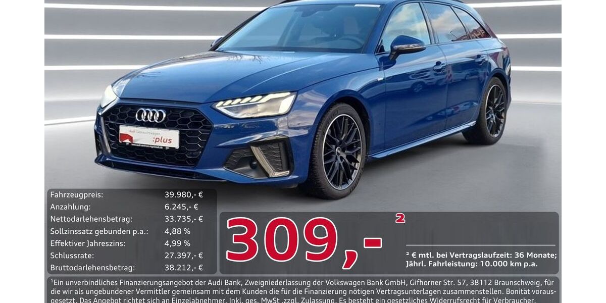 Audi A4 36.300 km 37.980 &euro; Ingolstadt 85057