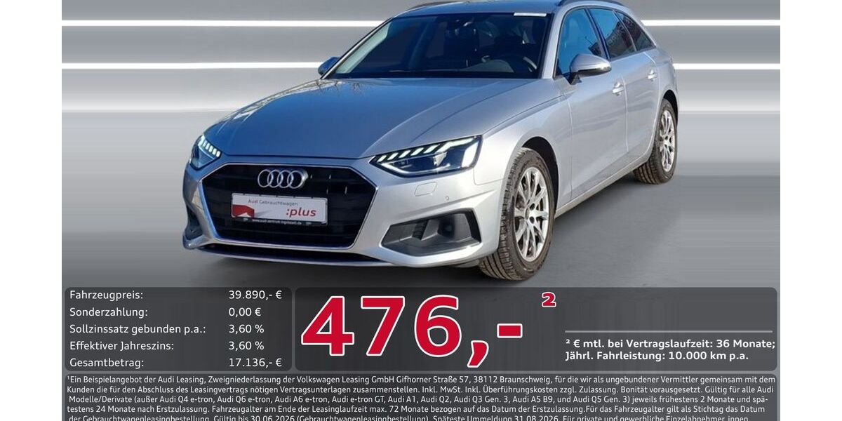 Audi A4 15.021 km 39.890 &euro; Ingolstadt 85057