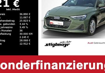 Audi A3 7.976 km 36.890 &euro; Pfaffenhofen 85276