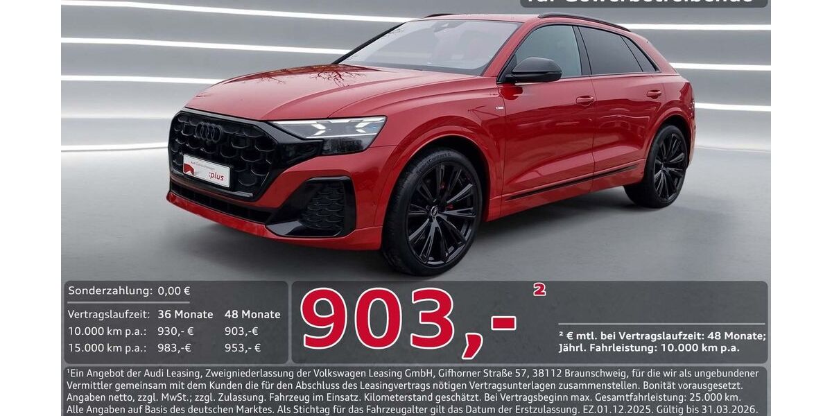 Audi Q8 11.500 km 98.950 &euro; Ingolstadt 85057