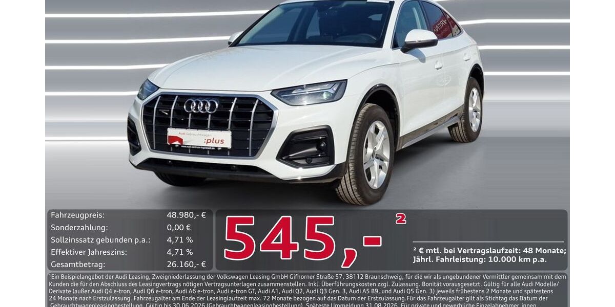 Audi Q5 29.999 km 48.980 &euro; Ingolstadt 85057