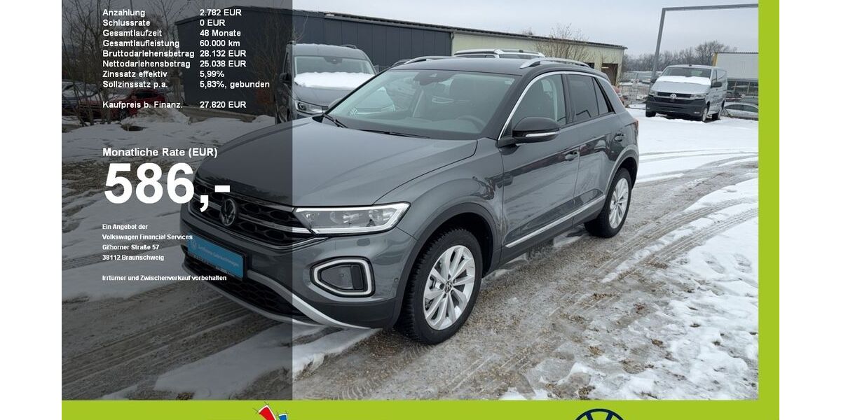 VW T-Roc 3.500 km 27.810 &euro; Mainburg 84048