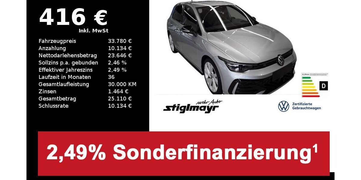 VW Golf 30.266 km 32.940 &euro; Pfaffenhofen/Ilm 85276